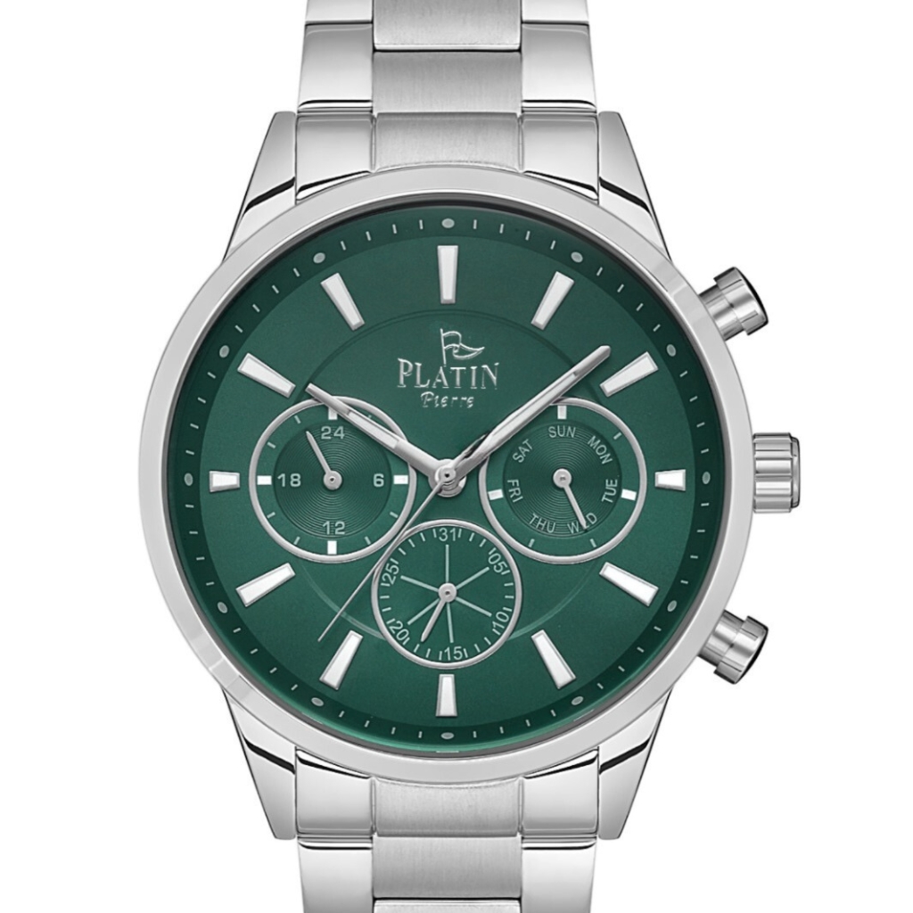 PLATİN PİERRE ERKEK KOL SAATİ