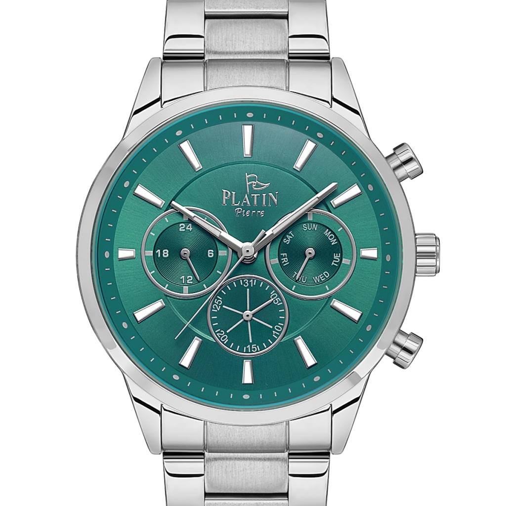 PLATİN PİERRE ERKEK KOL SAATİ