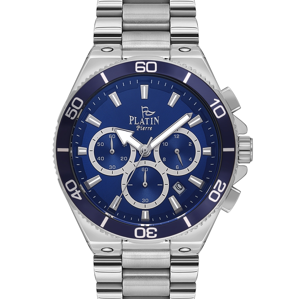 PLATİN PİERRE ERKEK KOL SAATİ