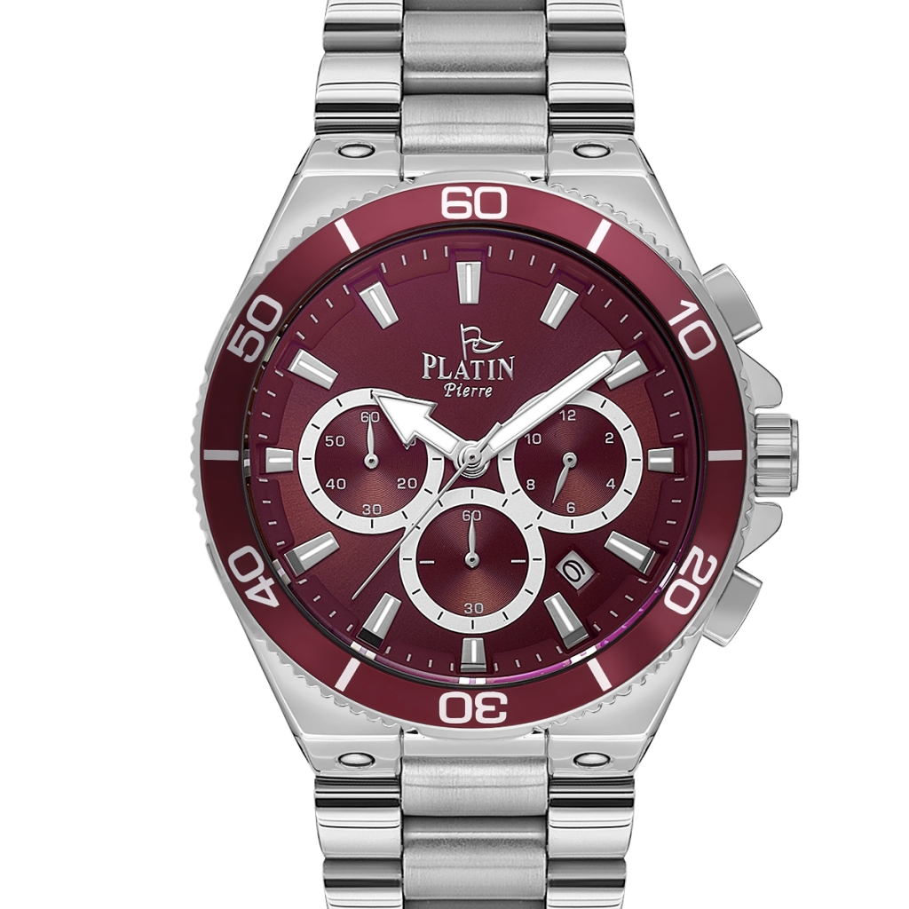 PLATİN PİERRE ERKEK KOL SAATİ