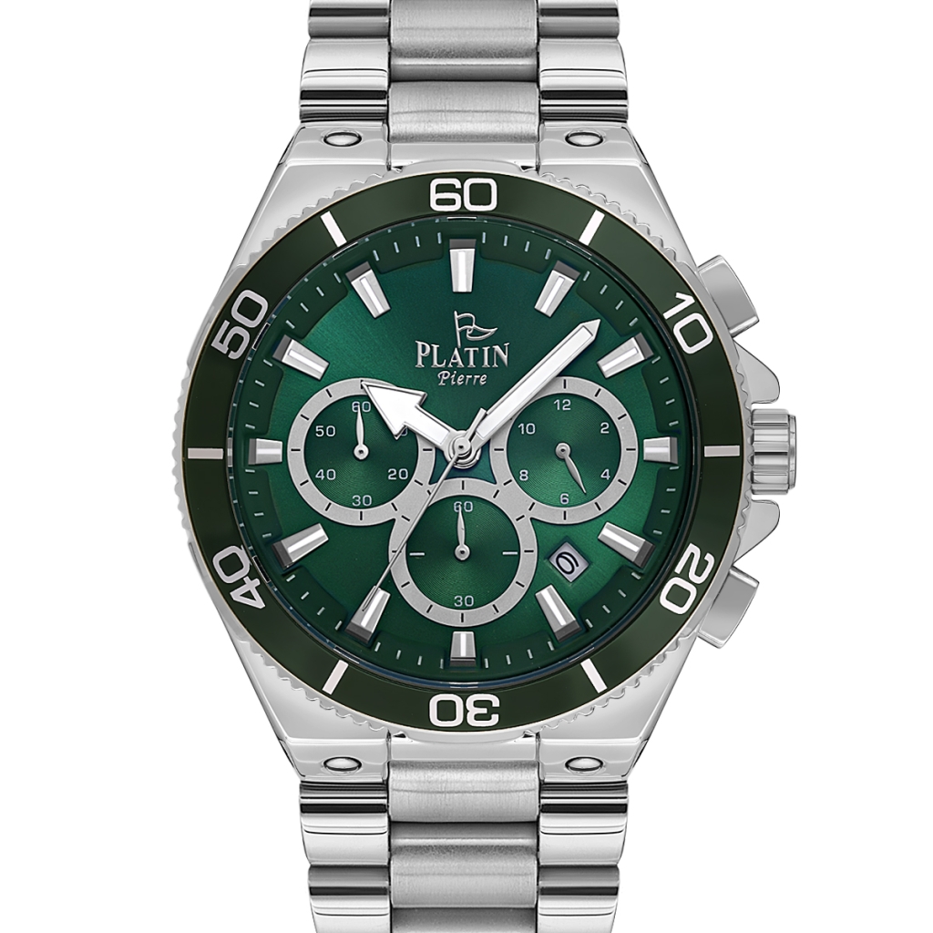 PLATİN PİERRE ERKEK KOL SAATİ