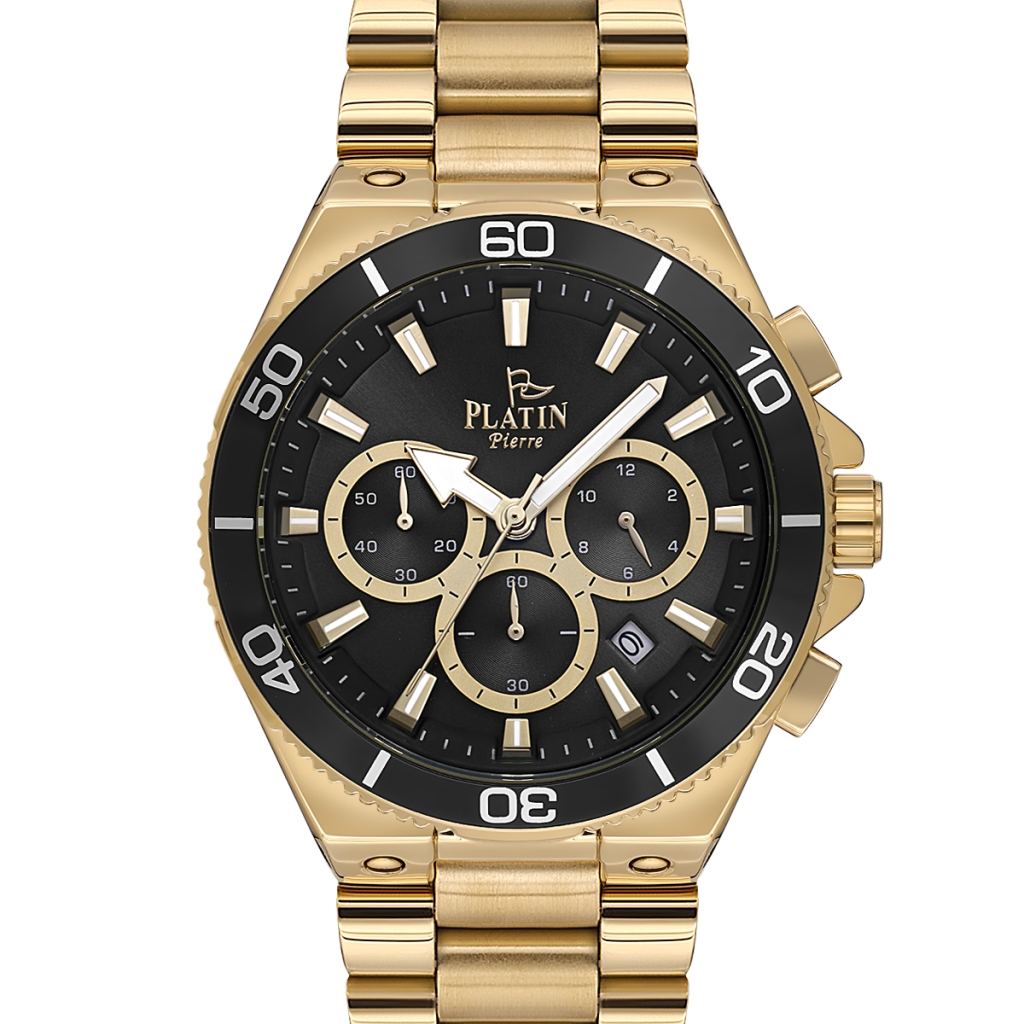 PLATİN PİERRE ERKEK KOL SAATİ