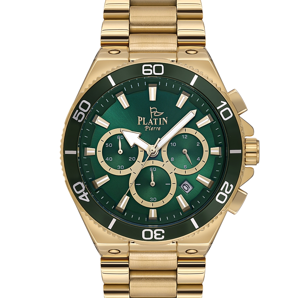 PLATİN PİERRE ERKEK KOL SAATİ