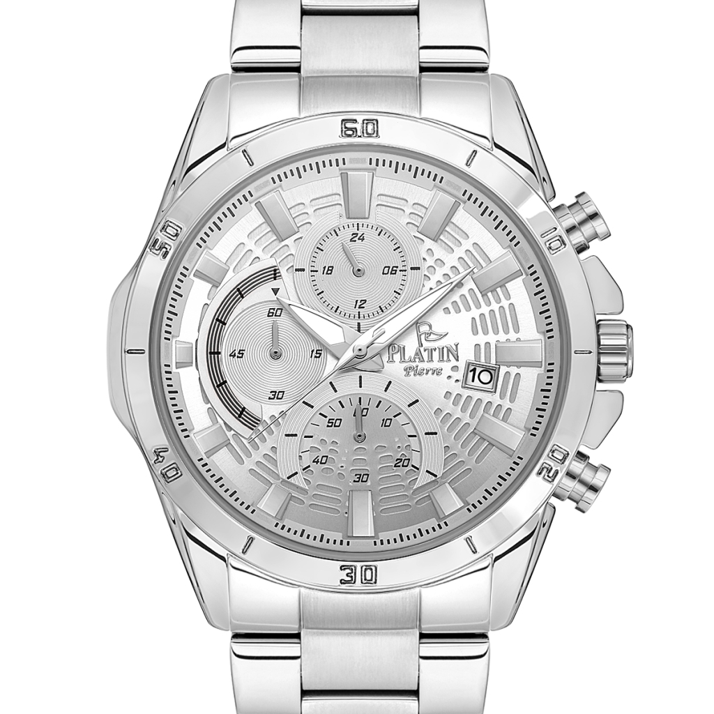 PLATİN PİERRE ERKEK KOL SAATİ