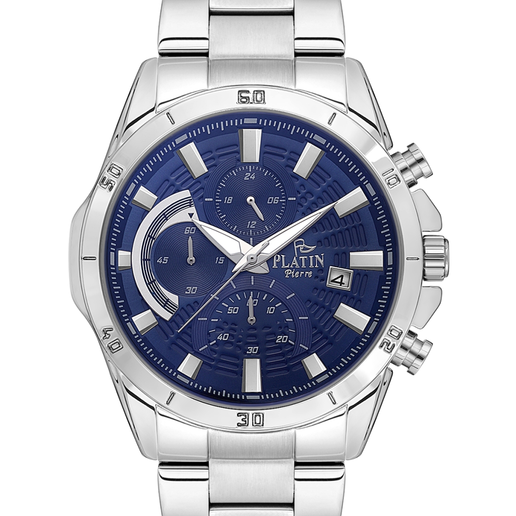 PLATİN PİERRE ERKEK KOL SAATİ