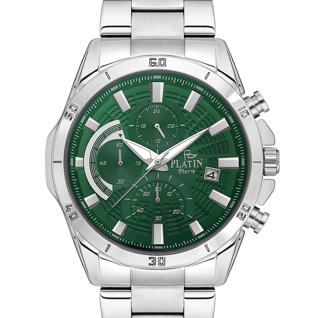 PLATİN PİERRE ERKEK KOL SAATİ