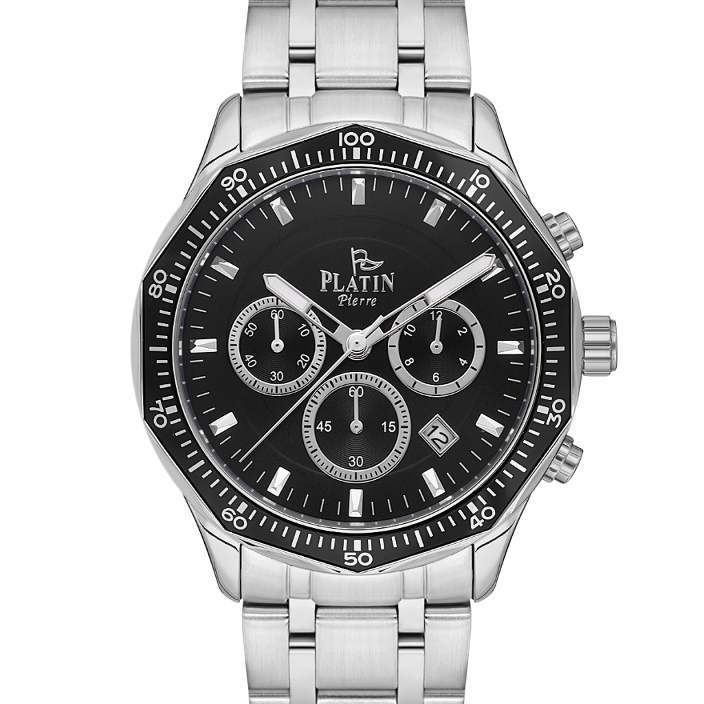 PLATİN PİERRE ERKEK KOL SAATİ