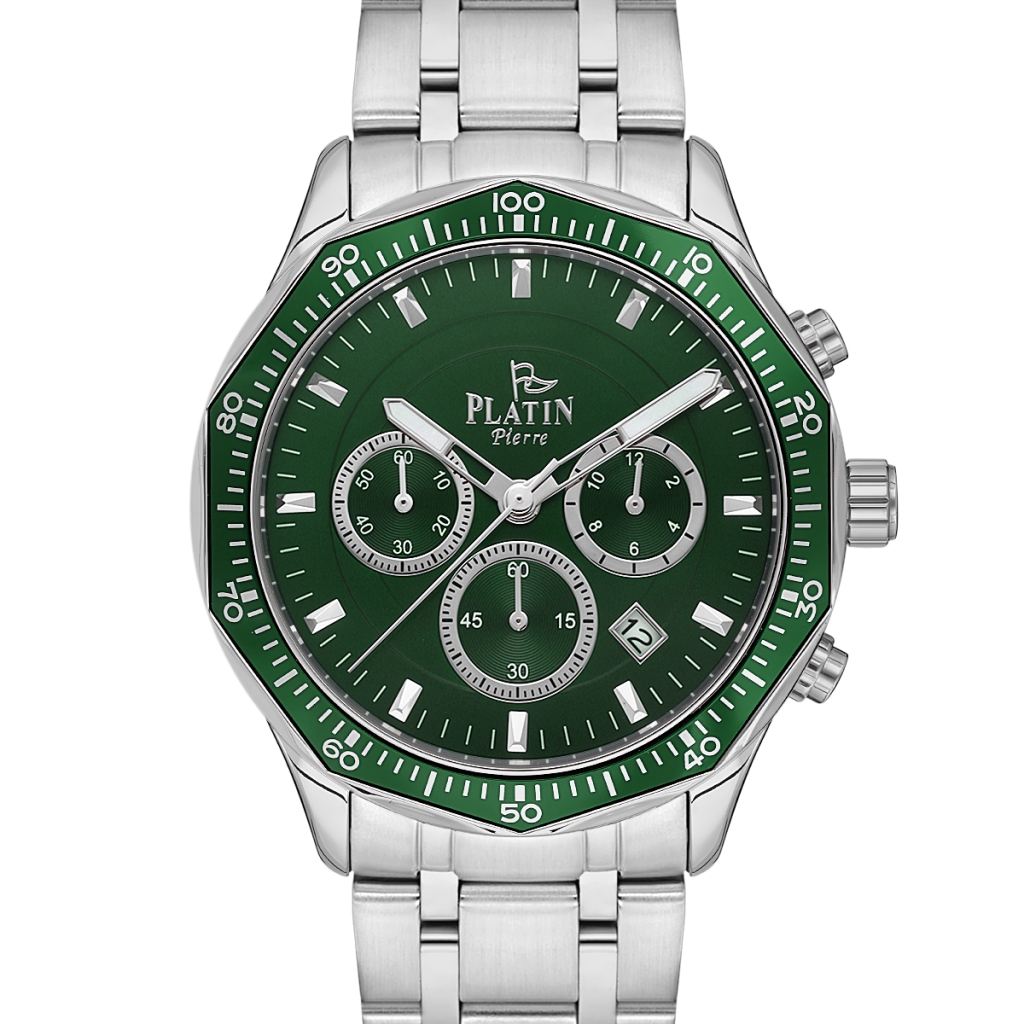 PLATİN PİERRE ERKEK KOL SAATİ