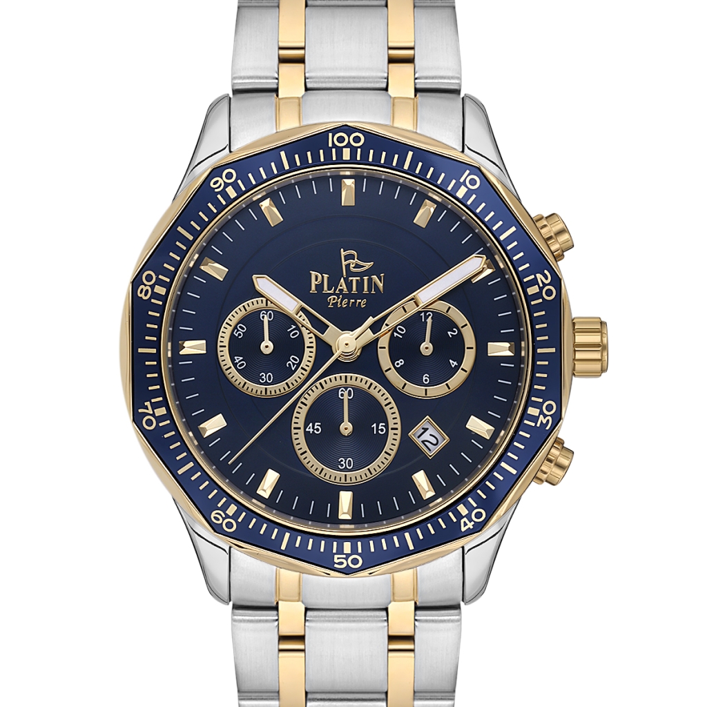 PLATİN PİERRE ERKEK KOL SAATİ