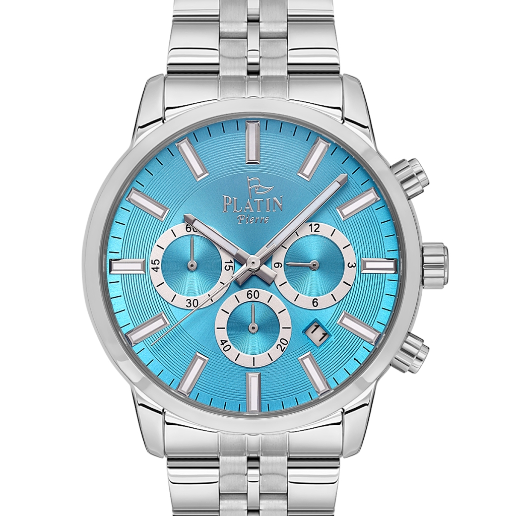 PLATİN PİERRE ERKEK KOL SAATİ