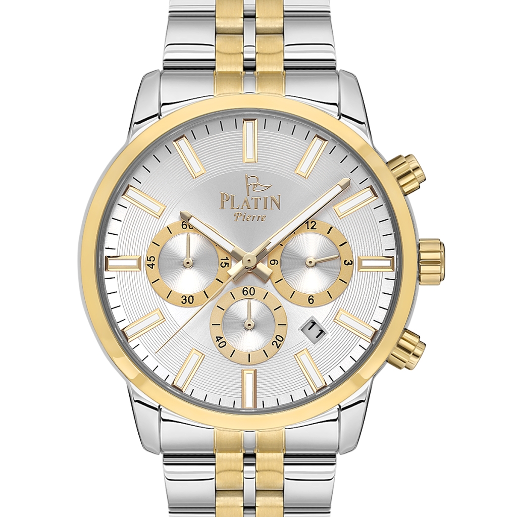 PLATİN PİERRE ERKEK KOL SAATİ
