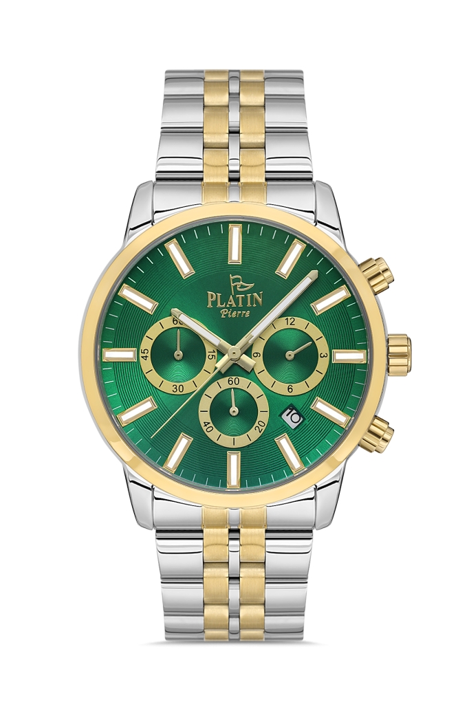 PLATİN PİERRE ERKEK KOL SAATİ