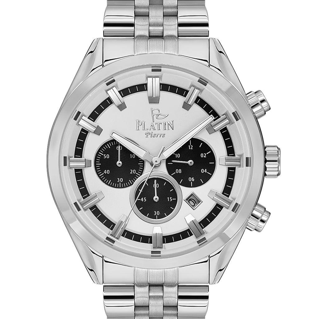 PLATİN PİERRE ERKEK KOL SAATİ