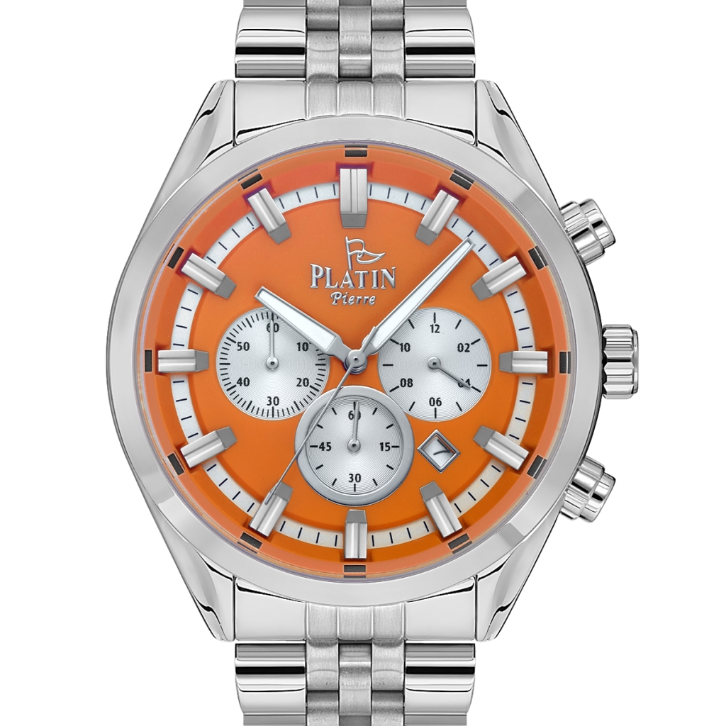 PLATİN PİERRE ERKEK KOL SAATİ