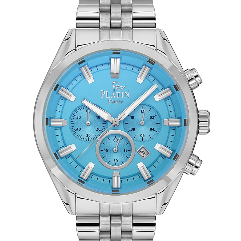 PLATİN PİERRE ERKEK KOL SAATİ