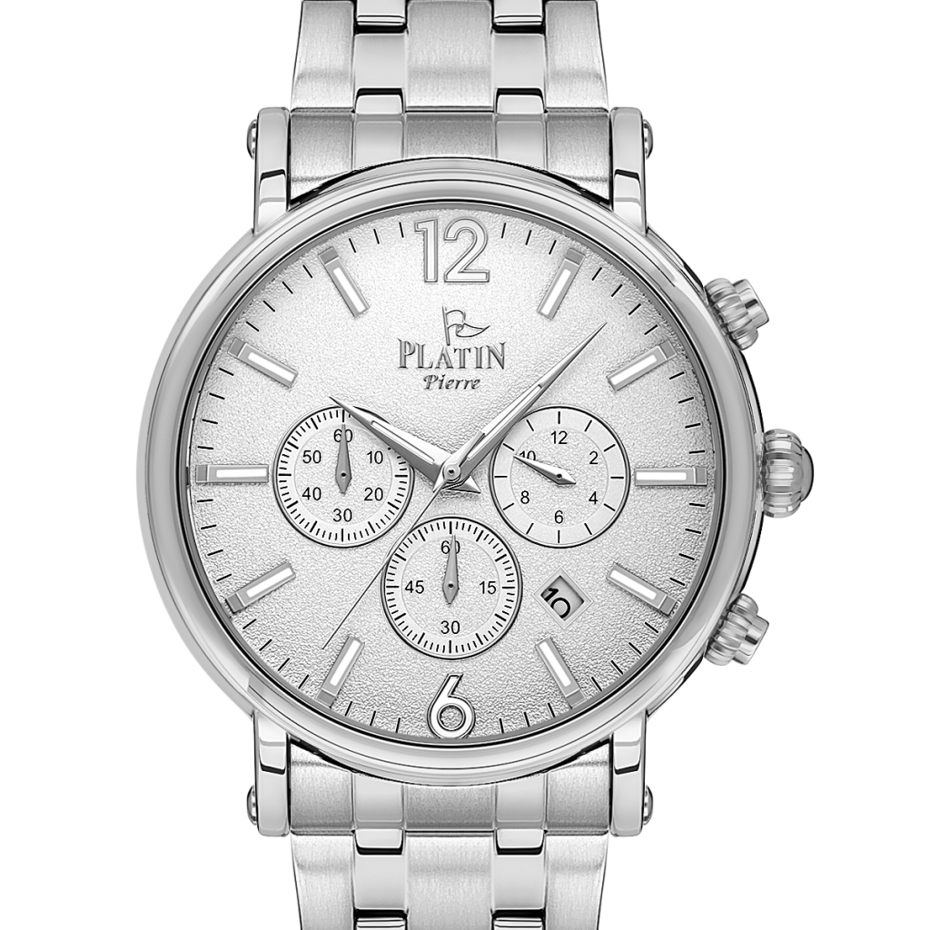 PLATİN PİERRE ERKEK KOL SAATİ