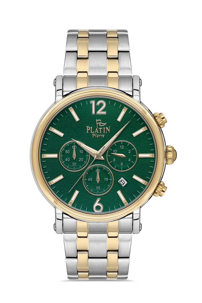 PLATİN PİERRE ERKEK KOL SAATİ