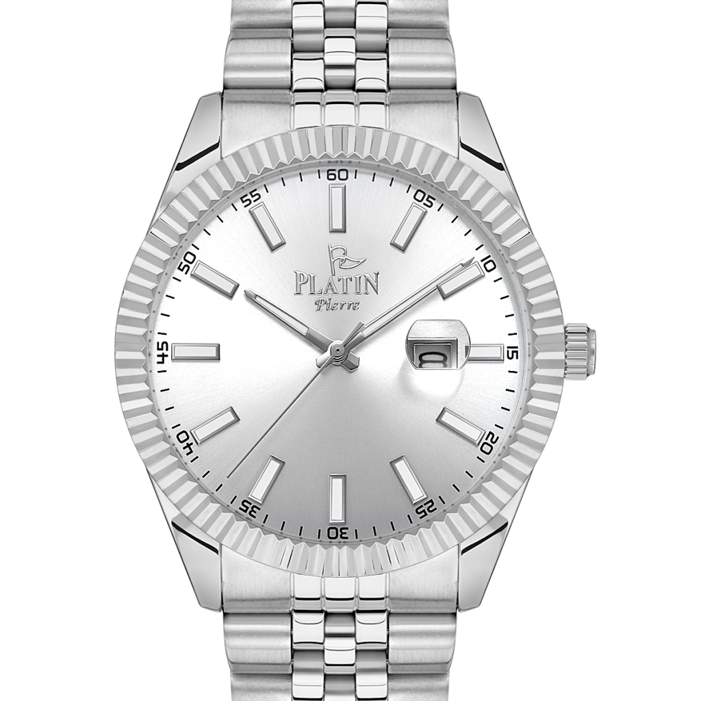 PLATİN PİERRE ERKEK KOL SAATİ