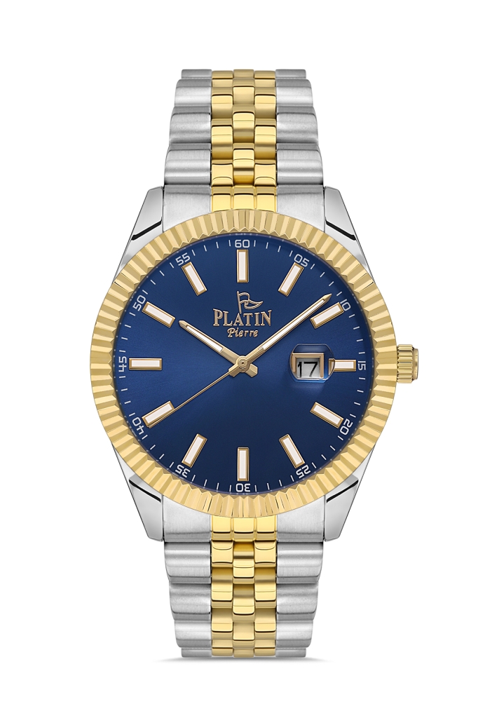 PLATİN PİERRE ERKEK KOL SAATİ