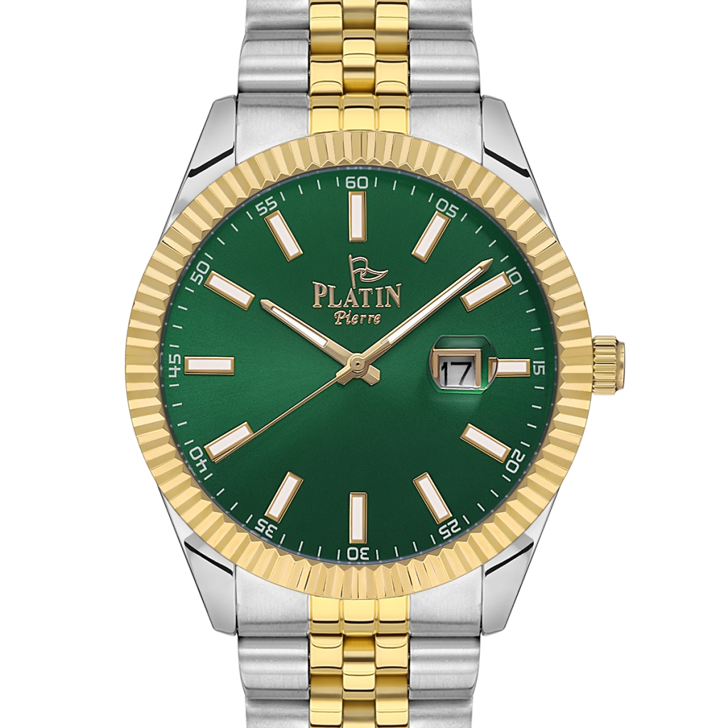 PLATİN PİERRE ERKEK KOL SAATİ