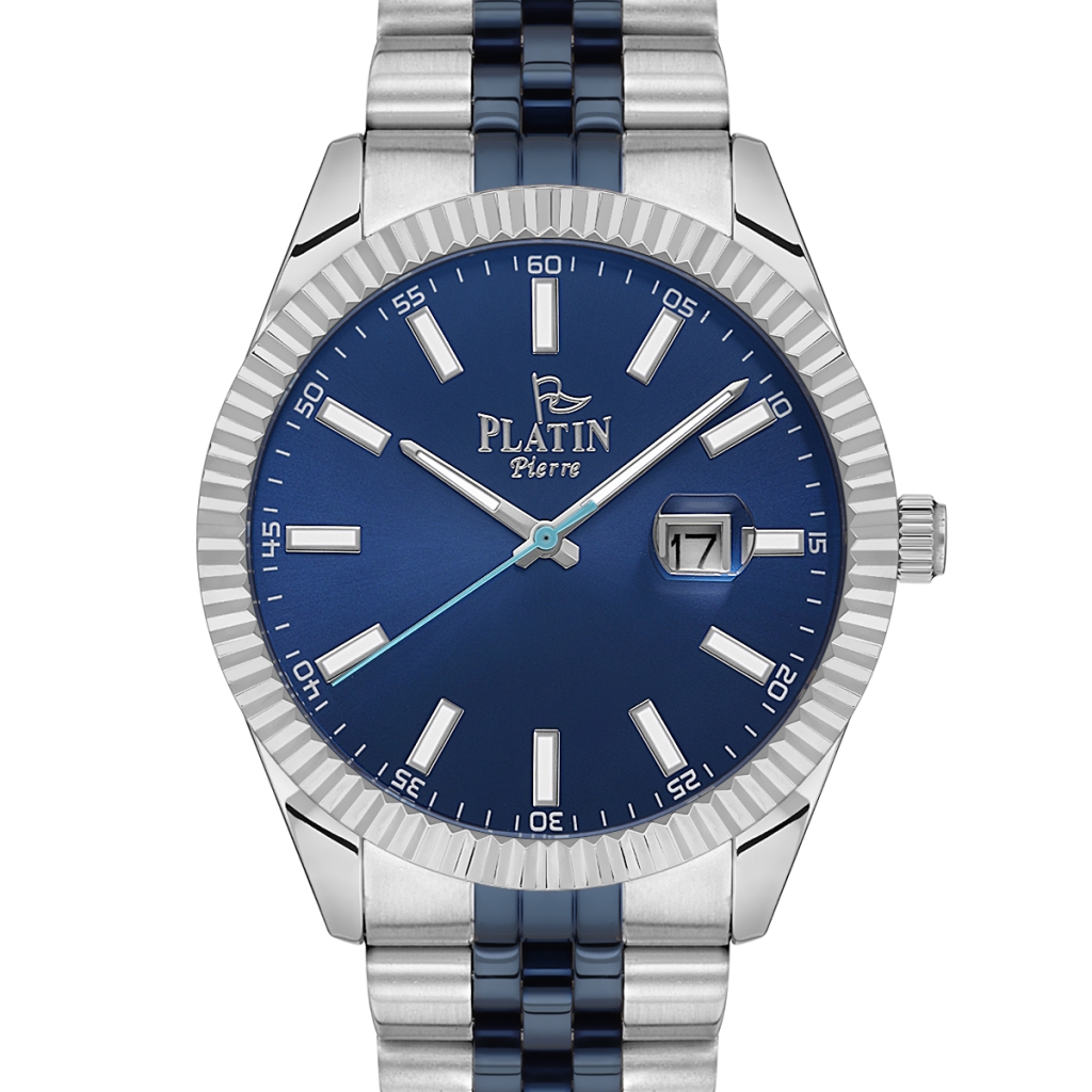 PLATİN PİERRE ERKEK KOL SAATİ