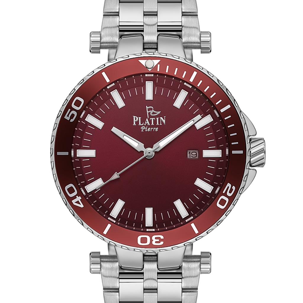 PLATİN PİERRE ERKEK KOL SAATİ