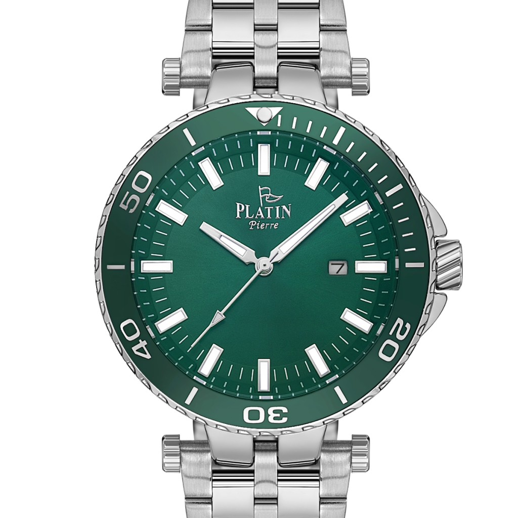 PLATİN PİERRE ERKEK KOL SAATİ