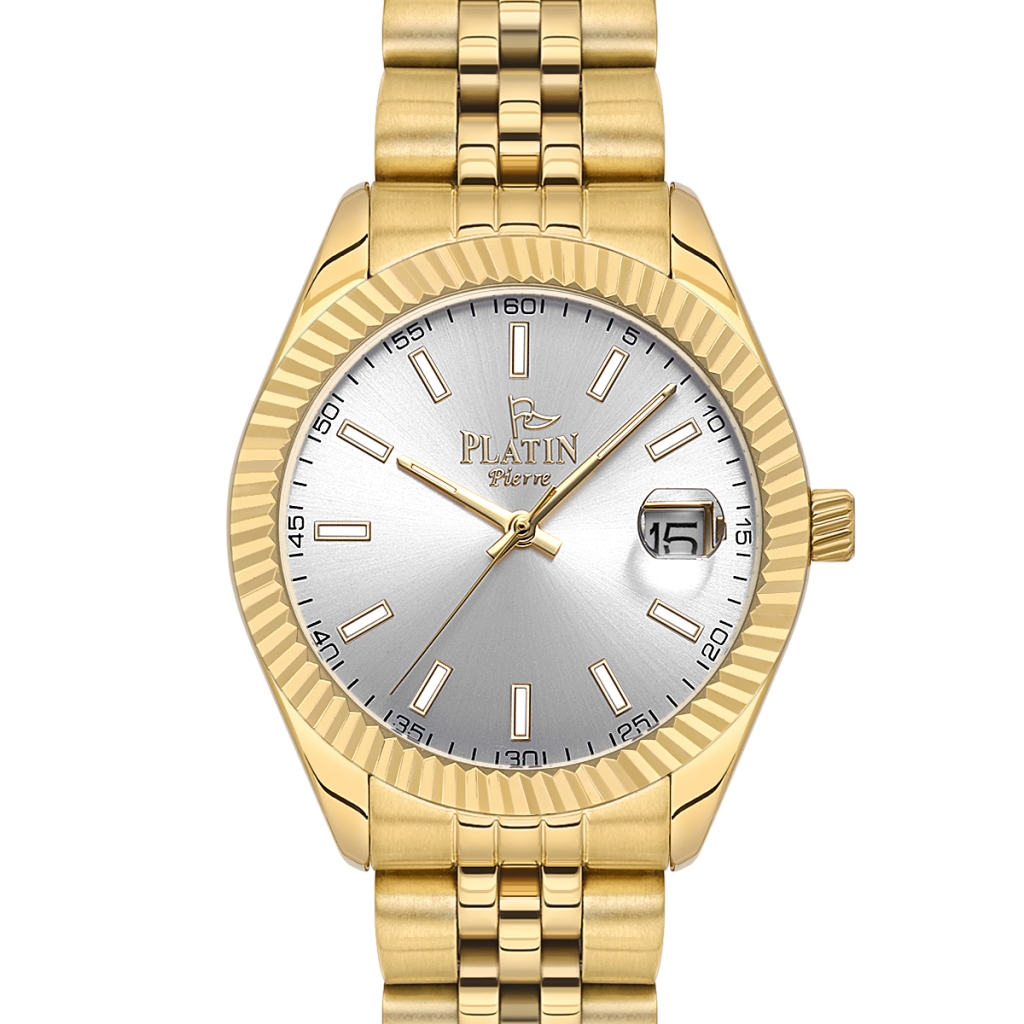 PLATİN PİERRE KADIN KOL SAATİ