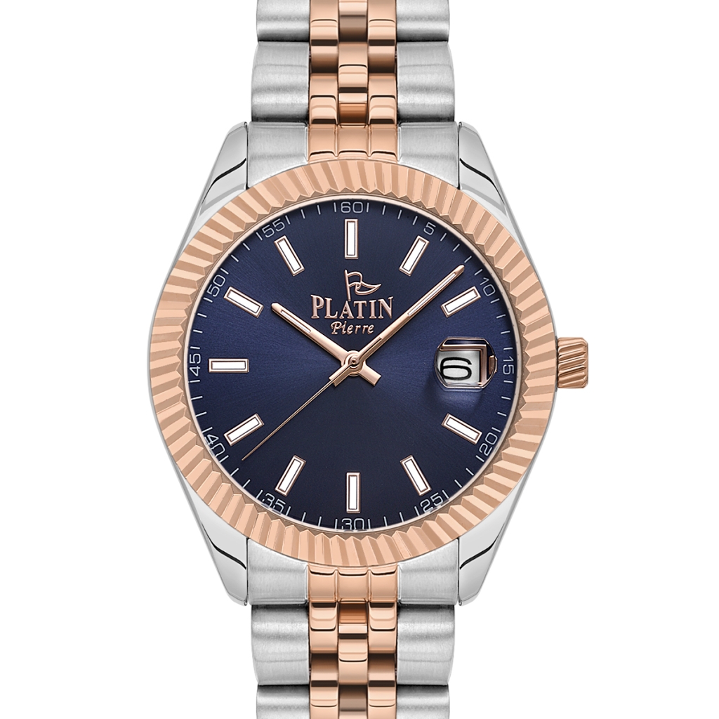 PLATİN PİERRE KADIN KOL SAATİ