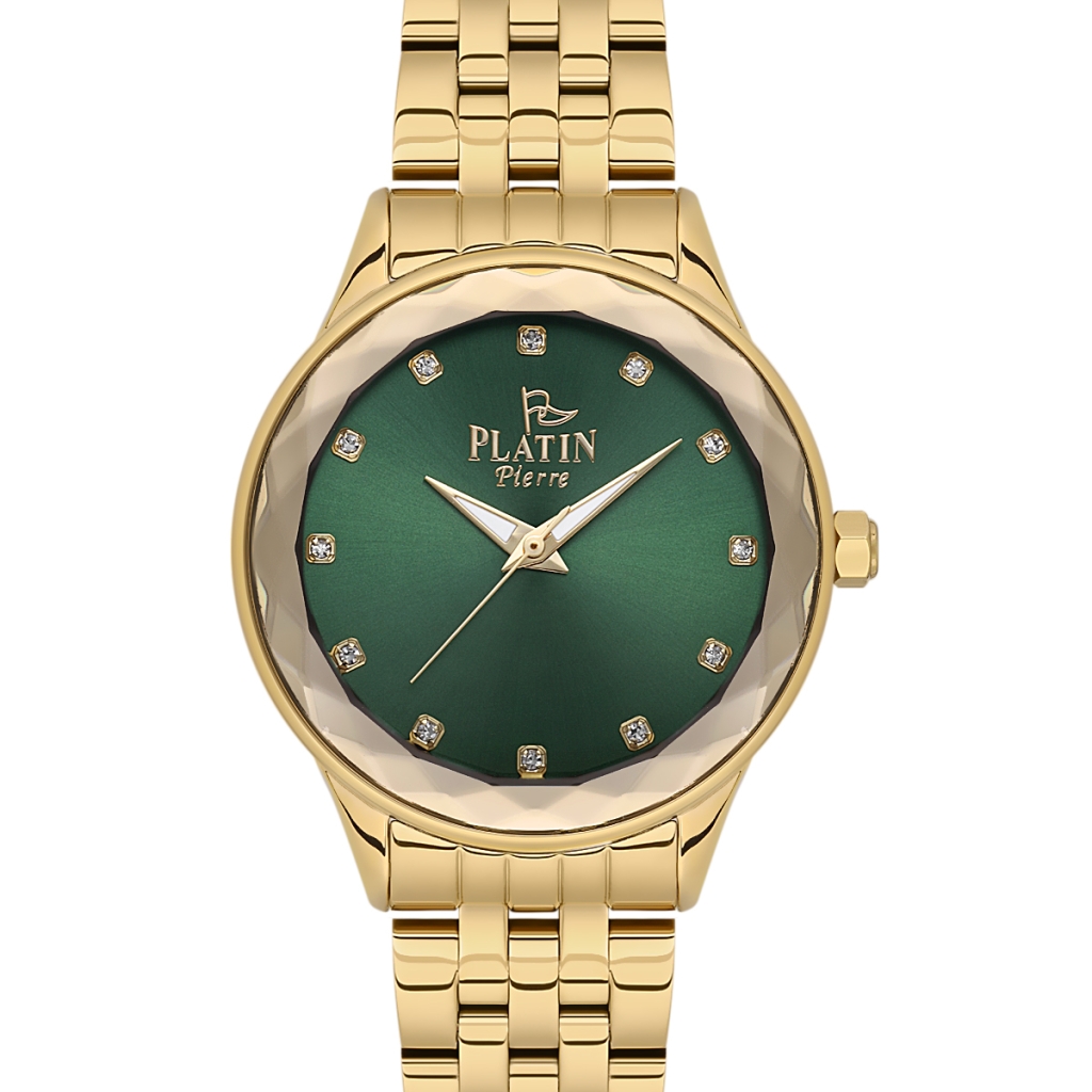 PLATİN PİERRE KADIN KOL SAATİ
