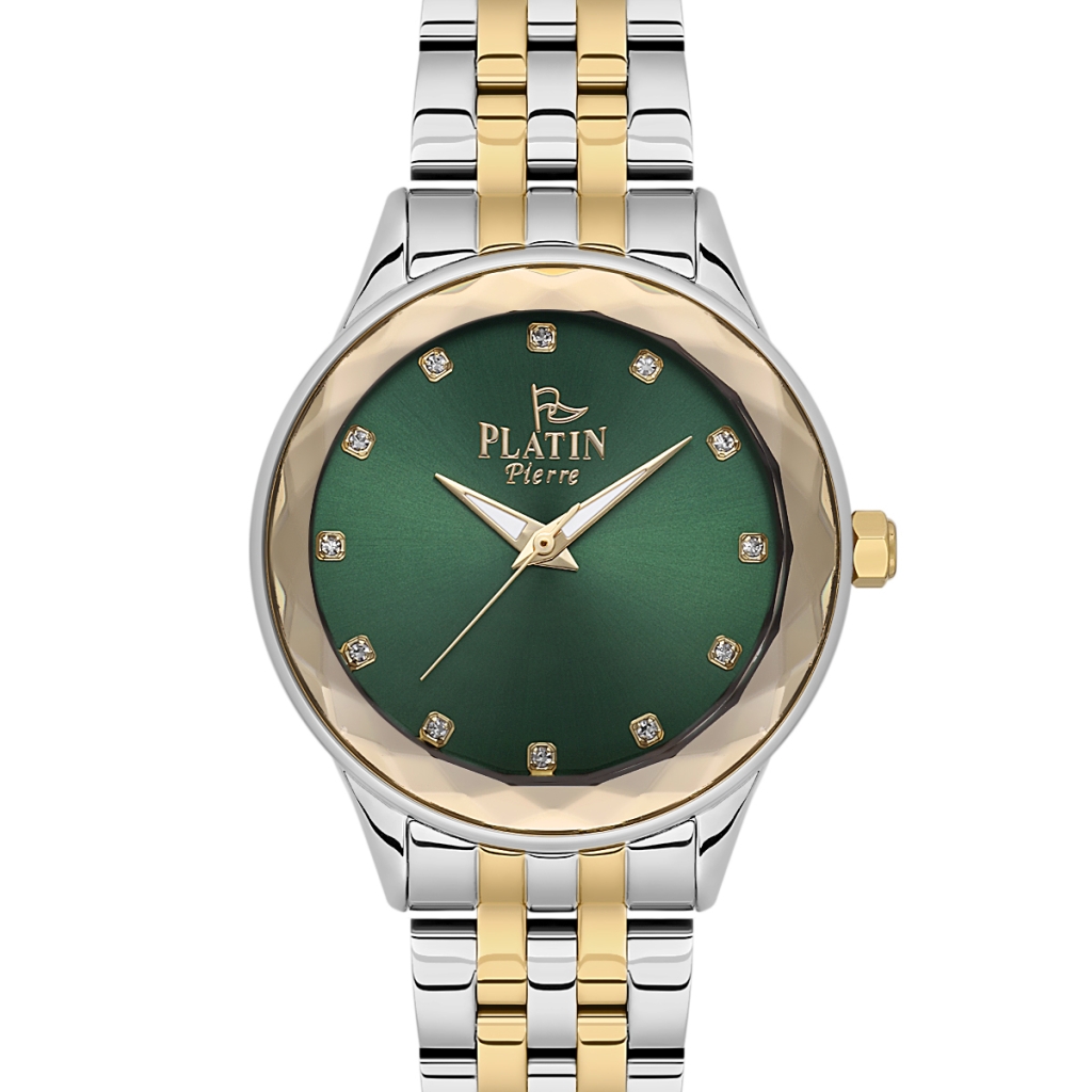 PLATİN PİERRE KADIN KOL SAATİ
