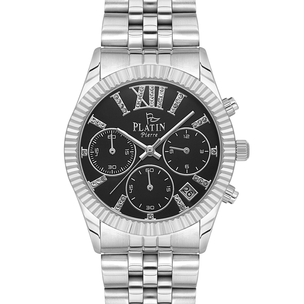 PLATİN PİERRE KADIN KOL SAATİ