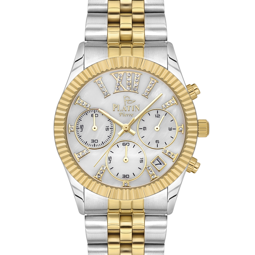 PLATİN PİERRE KADIN KOL SAATİ