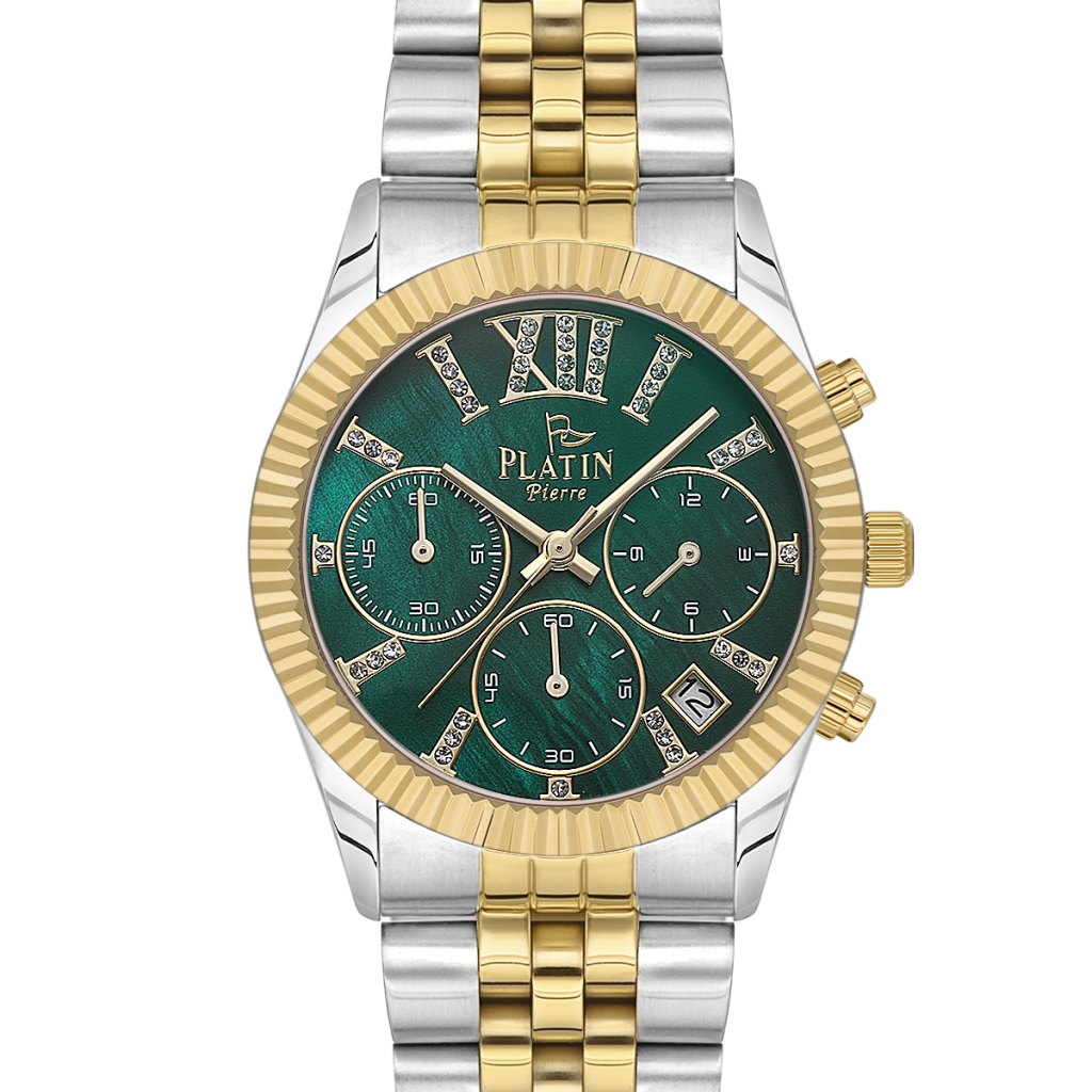 PLATİN PİERRE KADIN KOL SAATİ