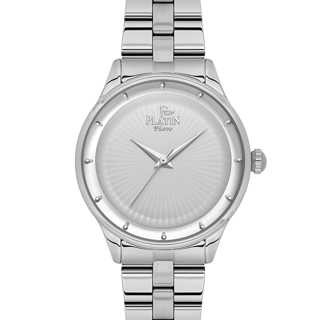 PLATİN PİERRE KADIN KOL SAATİ