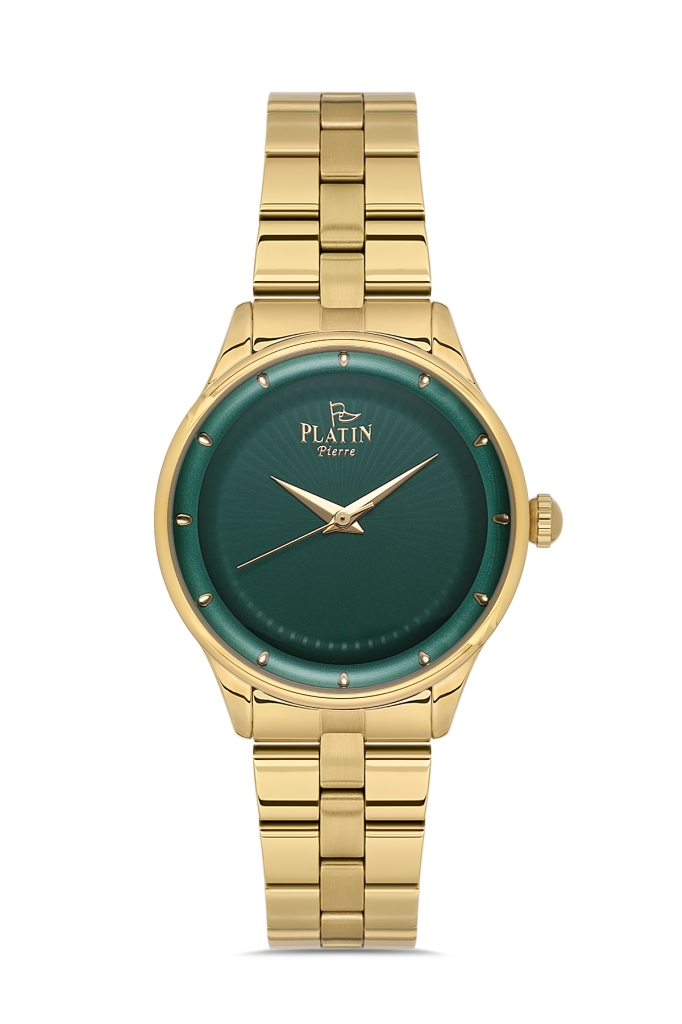PLATİN PİERRE KADIN KOL SAATİ