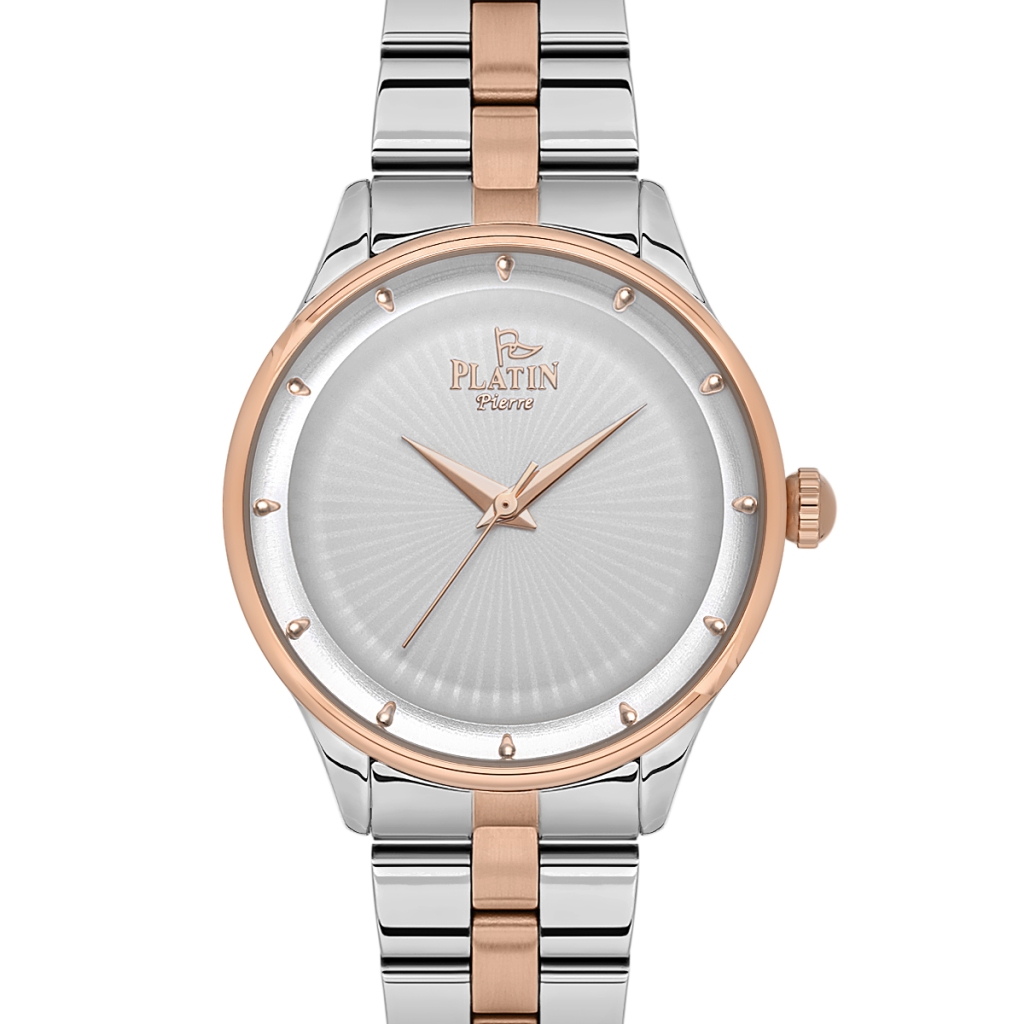 PLATİN PİERRE KADIN KOL SAATİ