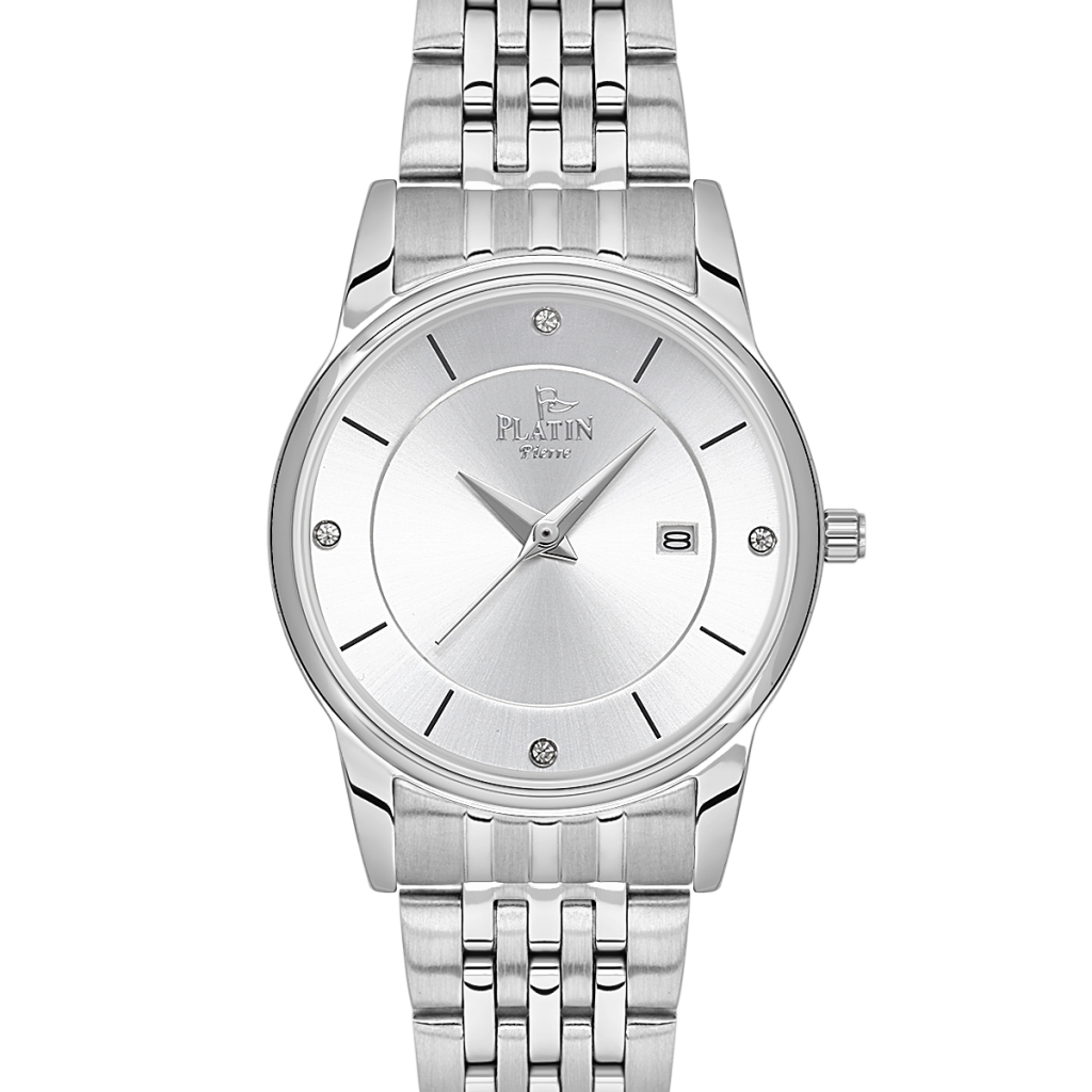 PLATİN PİERRE KADIN KOL SAATİ