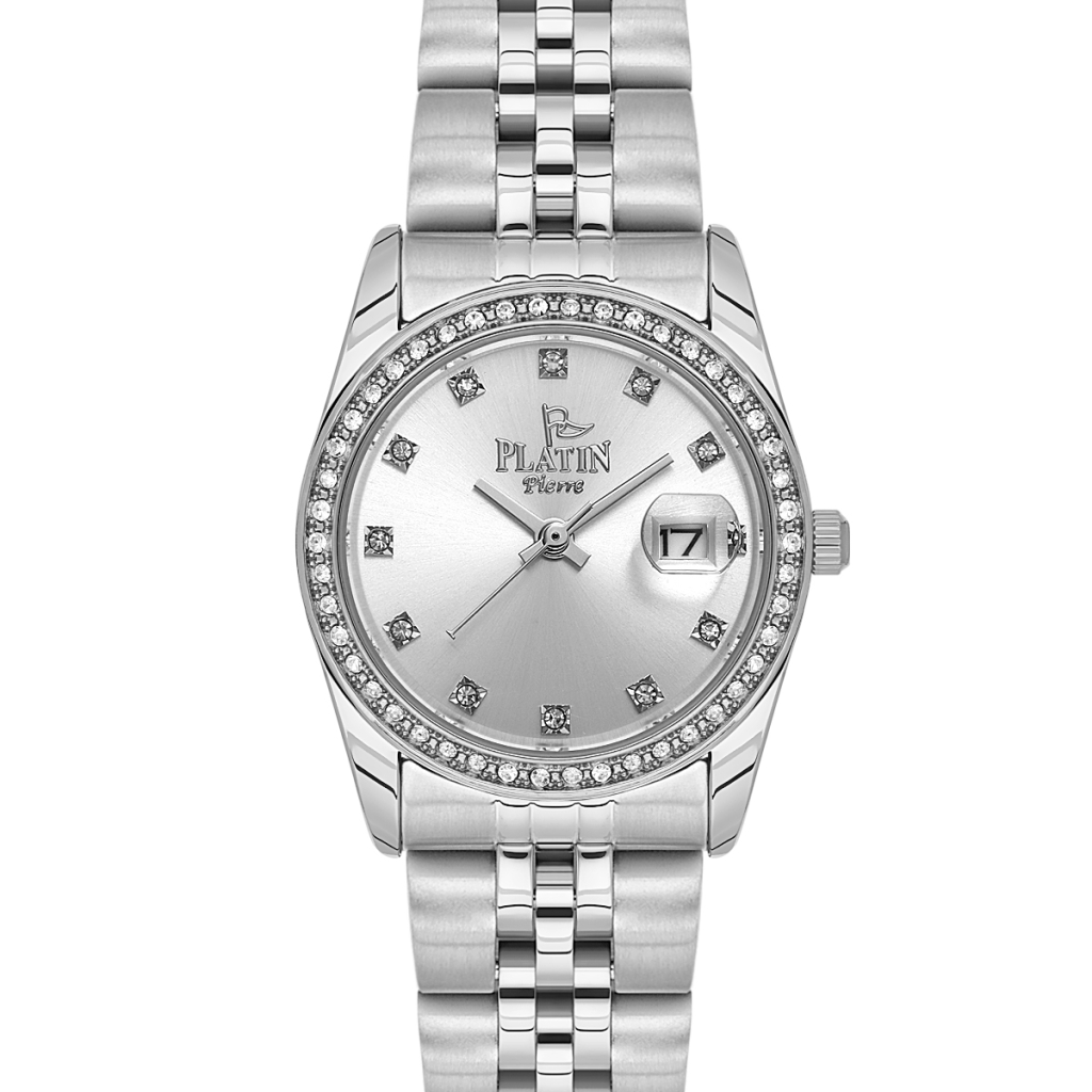 PLATİN PİERRE KADIN KOL SAATİ