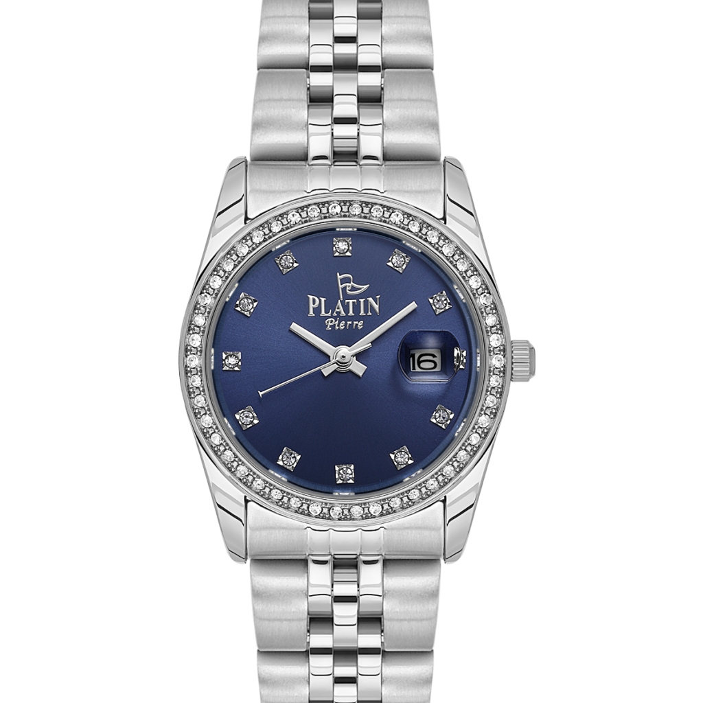 PLATİN PİERRE KADIN KOL SAATİ