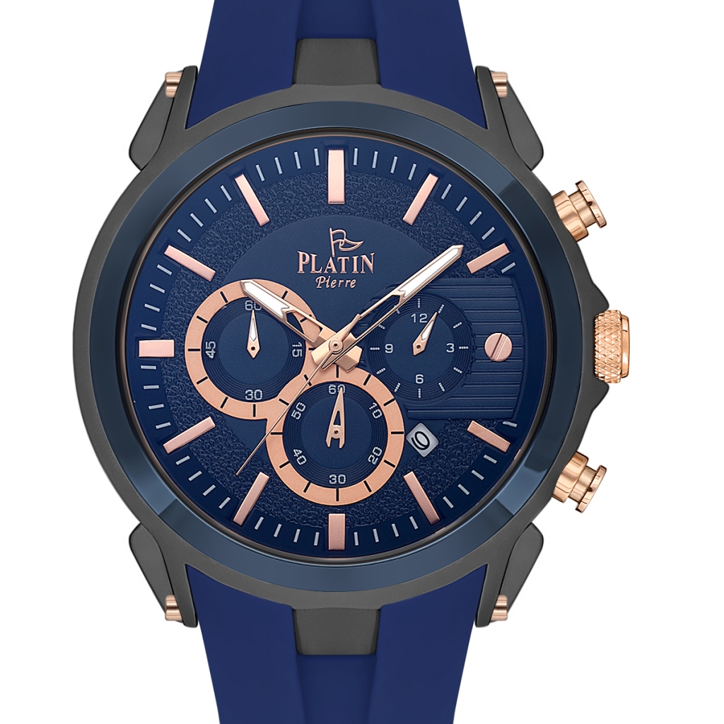 PLATİN PİERRE ERKEK KOL SAATİ
