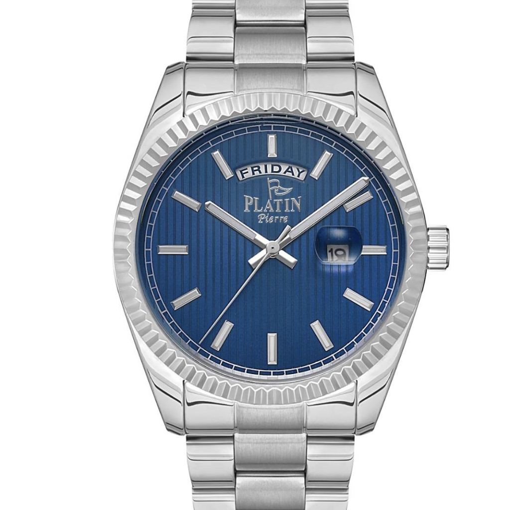 PLATİN PİERRE ERKEK KOL SAATİ