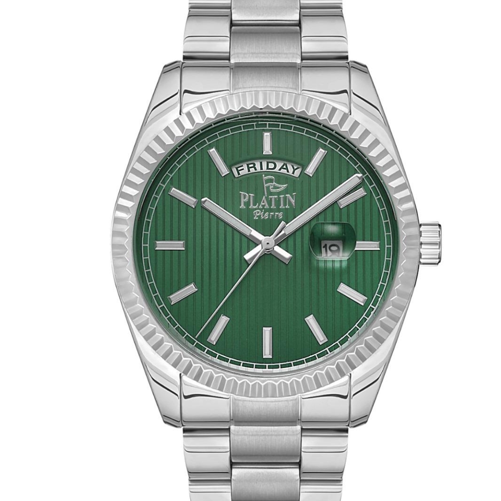 PLATİN PİERRE ERKEK KOL SAATİ