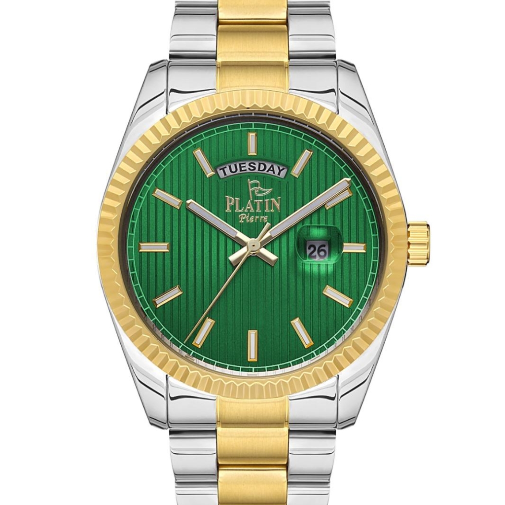 PLATİN PİERRE ERKEK KOL SAATİ