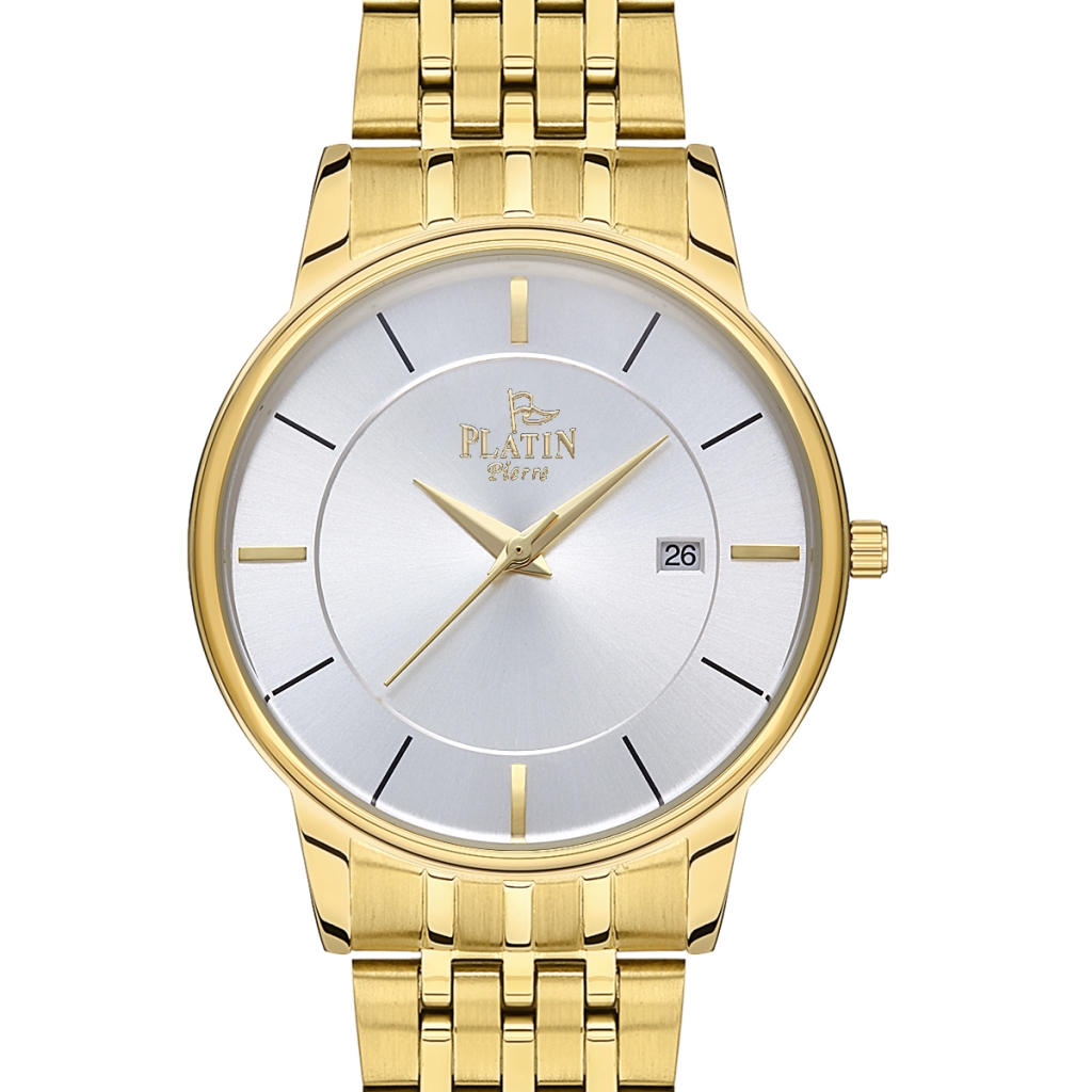 PLATİN PİERRE ERKEK KOL SAATİ