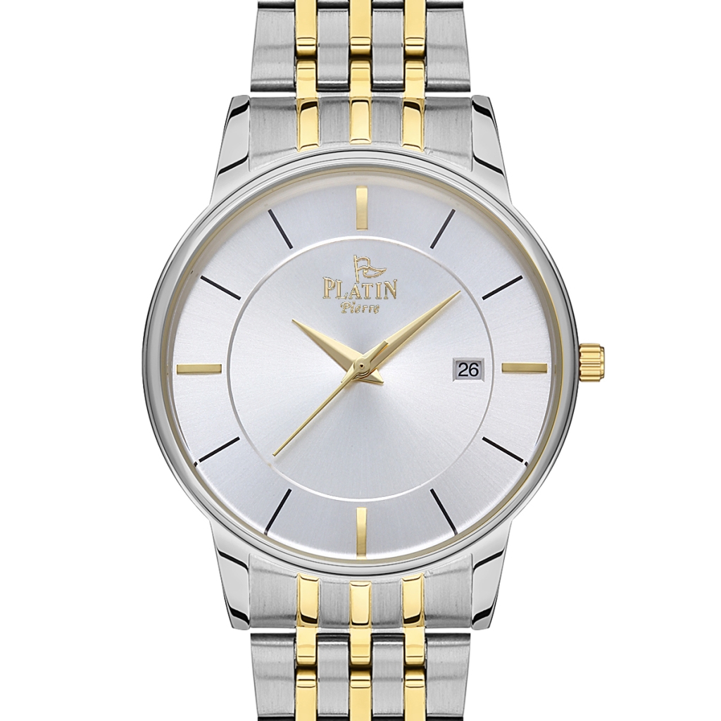 PLATİN PİERRE ERKEK KOL SAATİ