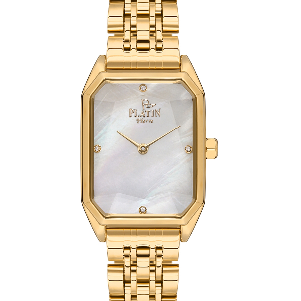 PLATİN PİERRE KADIN KOL SAATİ