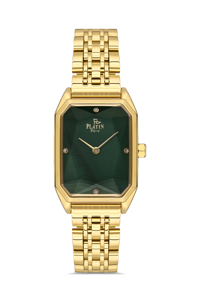 PLATİN PİERRE KADIN KOL SAATİ