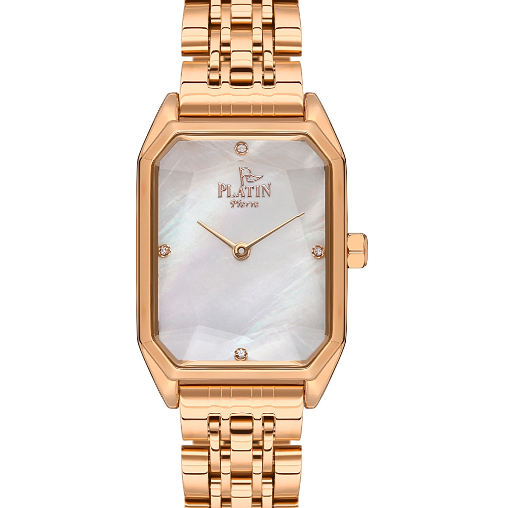 PLATİN PİERRE KADIN KOL SAATİ