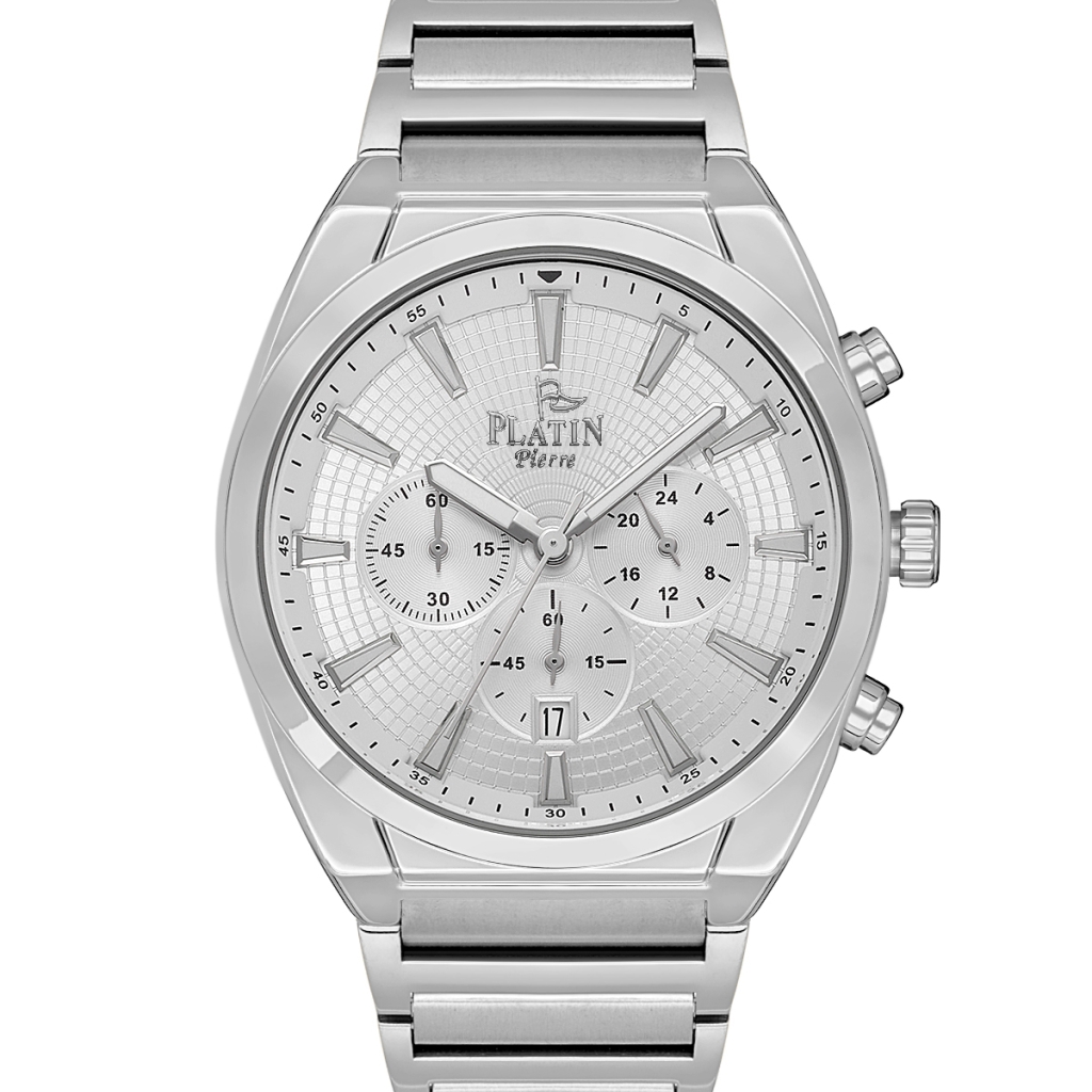 PLATİN PİERRE ERKEK KOL SAATİ
